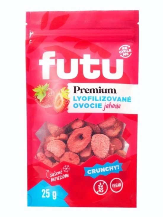 Futu Premium lyofilizované Jahody 25g | 15ks v kartóne