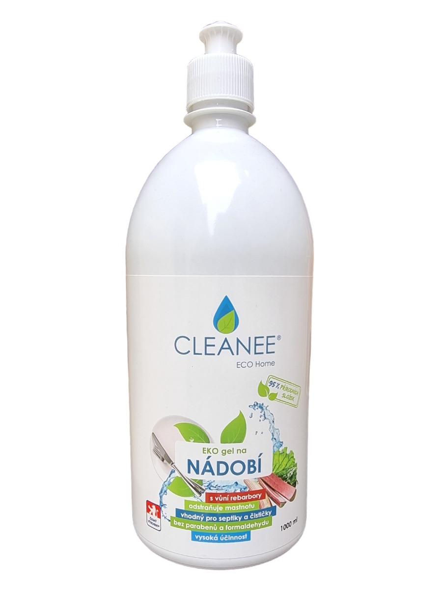 Cleanee Eko gél na riad s vôňou rebarbory 1l