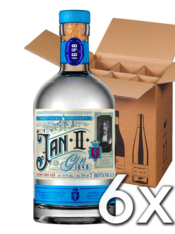 Gin Jan II London Dry 40% 0,7L | 6ks v kartóne