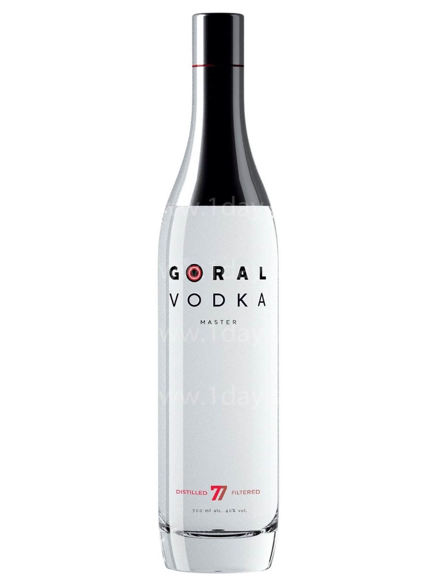 Goral MASTER Vodka 40% 0,7L | 6ks v kartóne