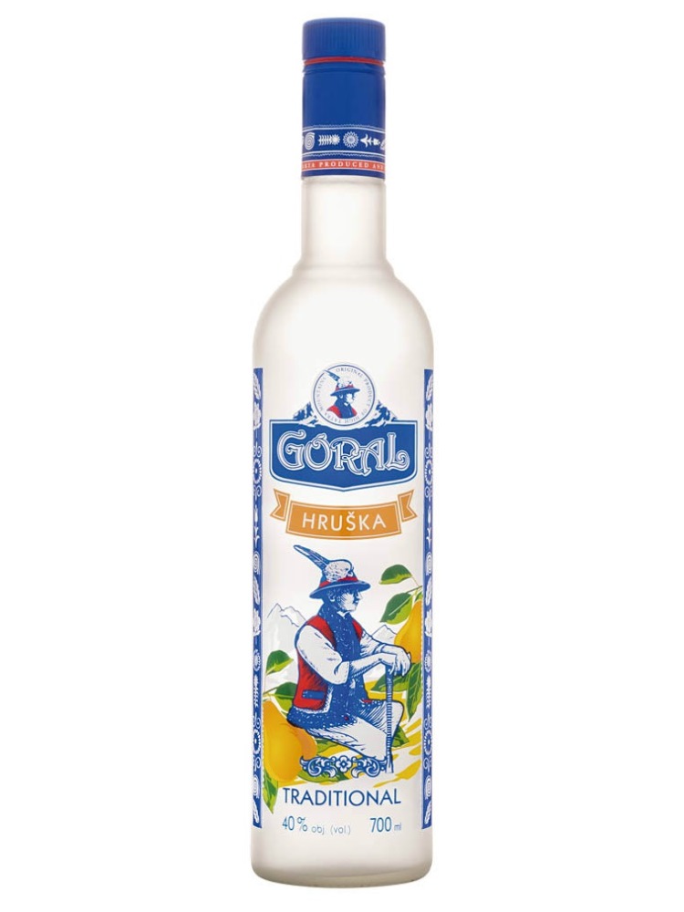 Goral traditional hruška 40% 0,7L