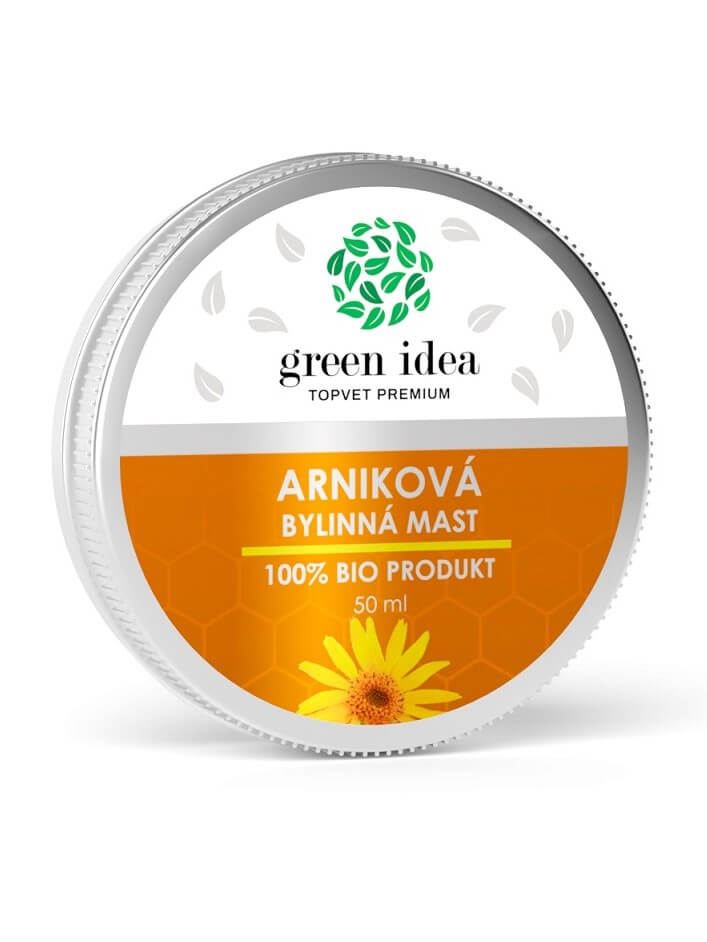 Topvet Green Idea arniková bylinná masť 50ml