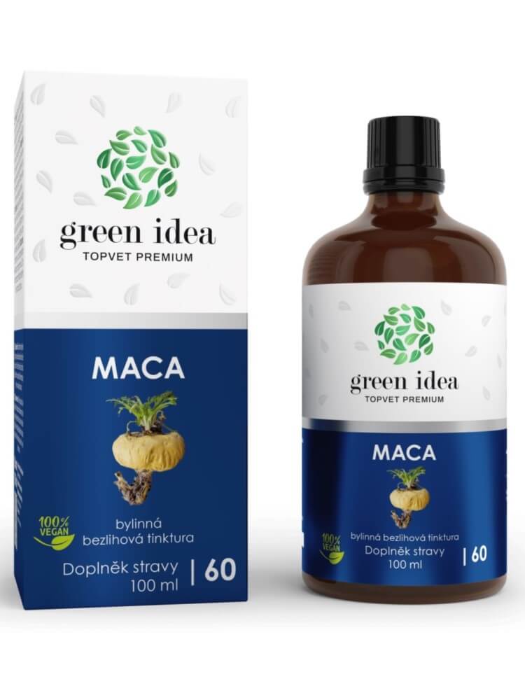 Topvet Green Idea Maca peruánska bezliehová tinktúra 100ml
