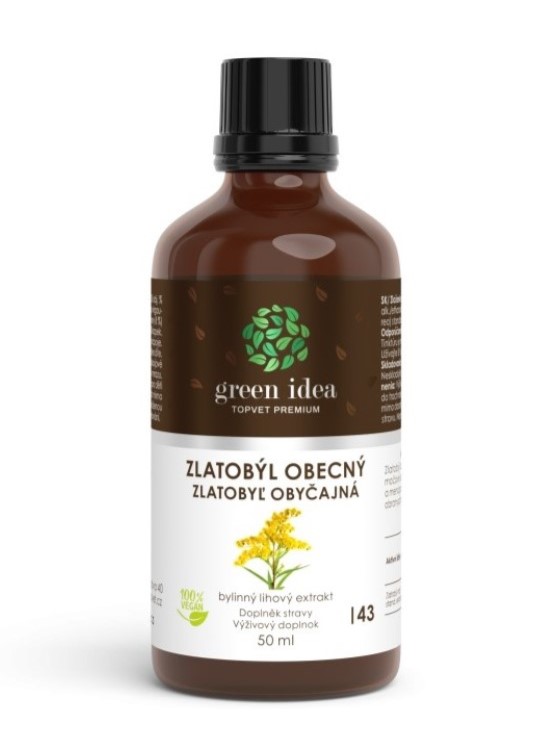 Topvet Green Idea Zlatobyľ obyčajná tinktúra 50ml