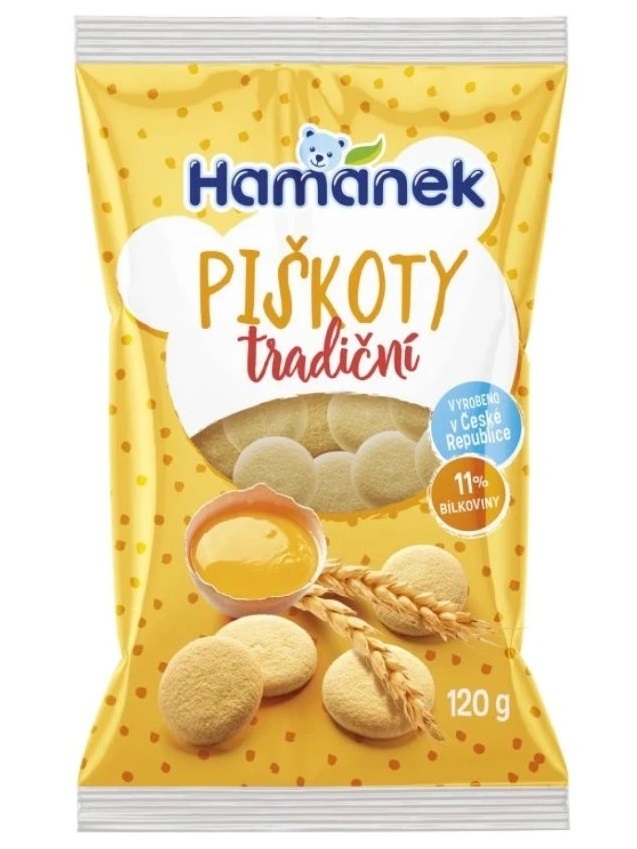 Hamánek Piškóty tradičné 120g