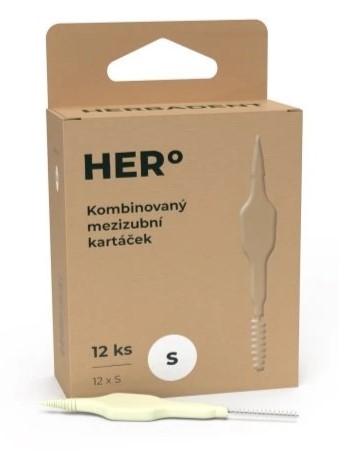 Herbadent Hero kombinované medzizubné kefky S 12ks