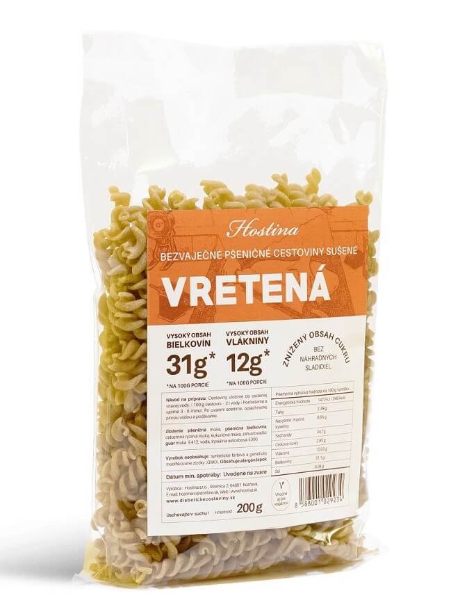 Hostina Vretená s nízkym obsahom cukru 200g