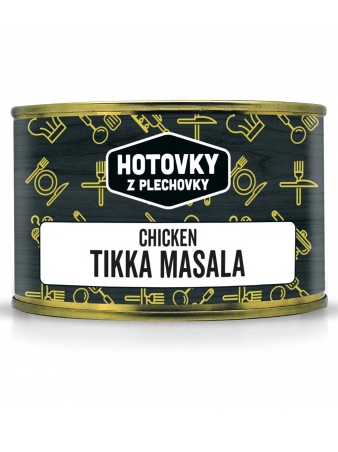 Hotovky z plechovky Chicken Tikka Masala 400g | 12ks v kartóne