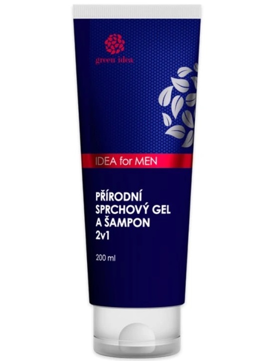 Green Idea Idea for men Sprchový gél a šampón 2v1 200ml