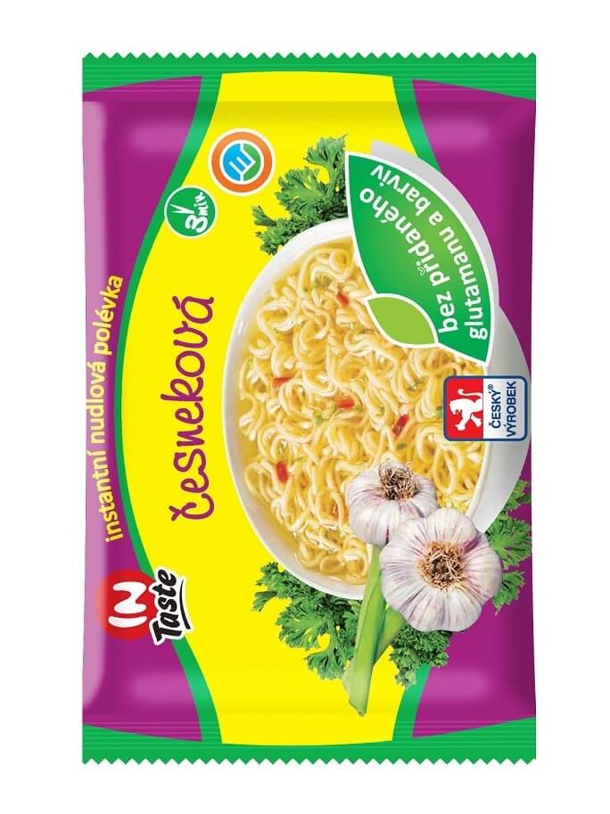 In Taste Instantná rezancová cesnaková polievka 60g