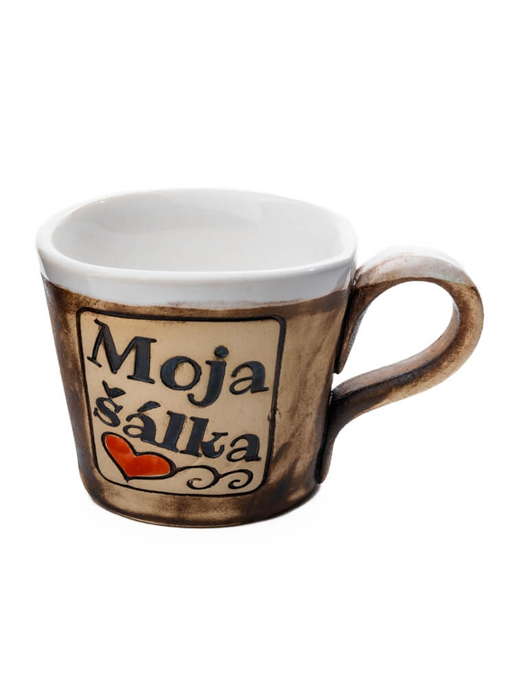Keramická šálka Moja šálka 100ml