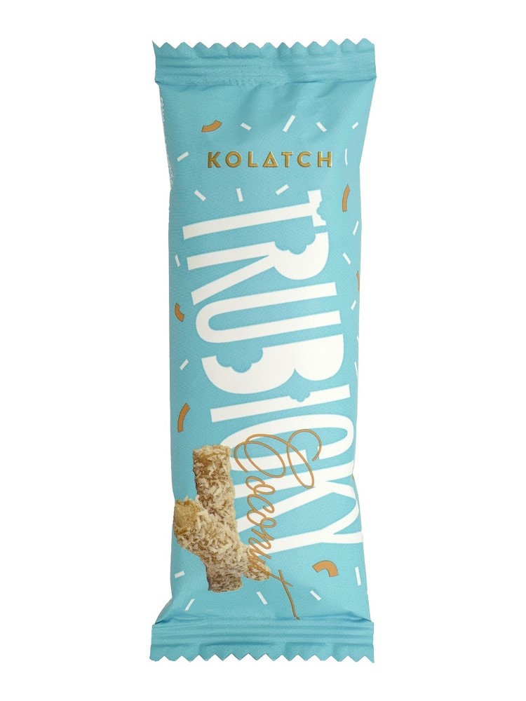 Kolatch Trubičky kokos kartón 20x35g