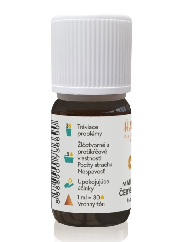 Hanus Mandarínka červená silica 10ml 