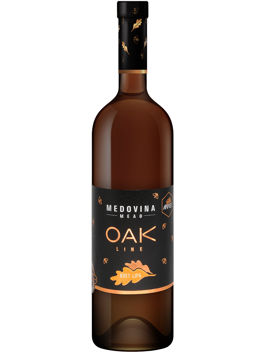 Apimed Medovina Oak Line Kvet-lipa 0,75l