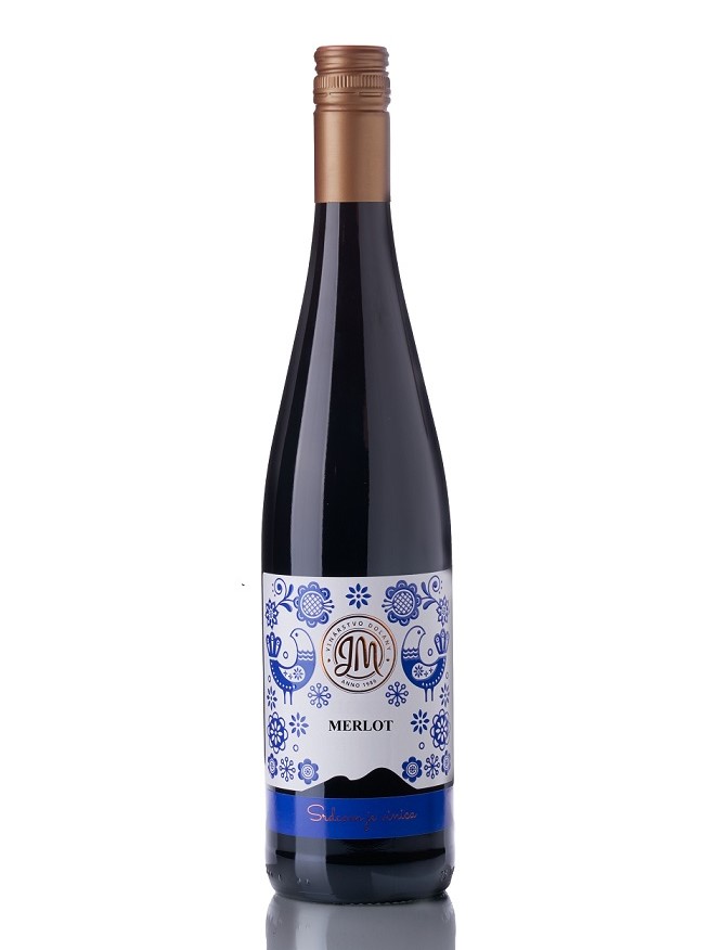 Merlot JM VINÁRSTVO DOĽANY 0,75L