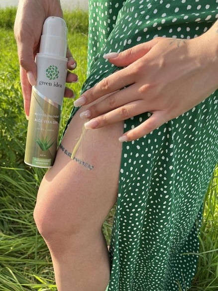 Topvet Green Idea Mlieko po opaľovaní Aloe vera 200ml