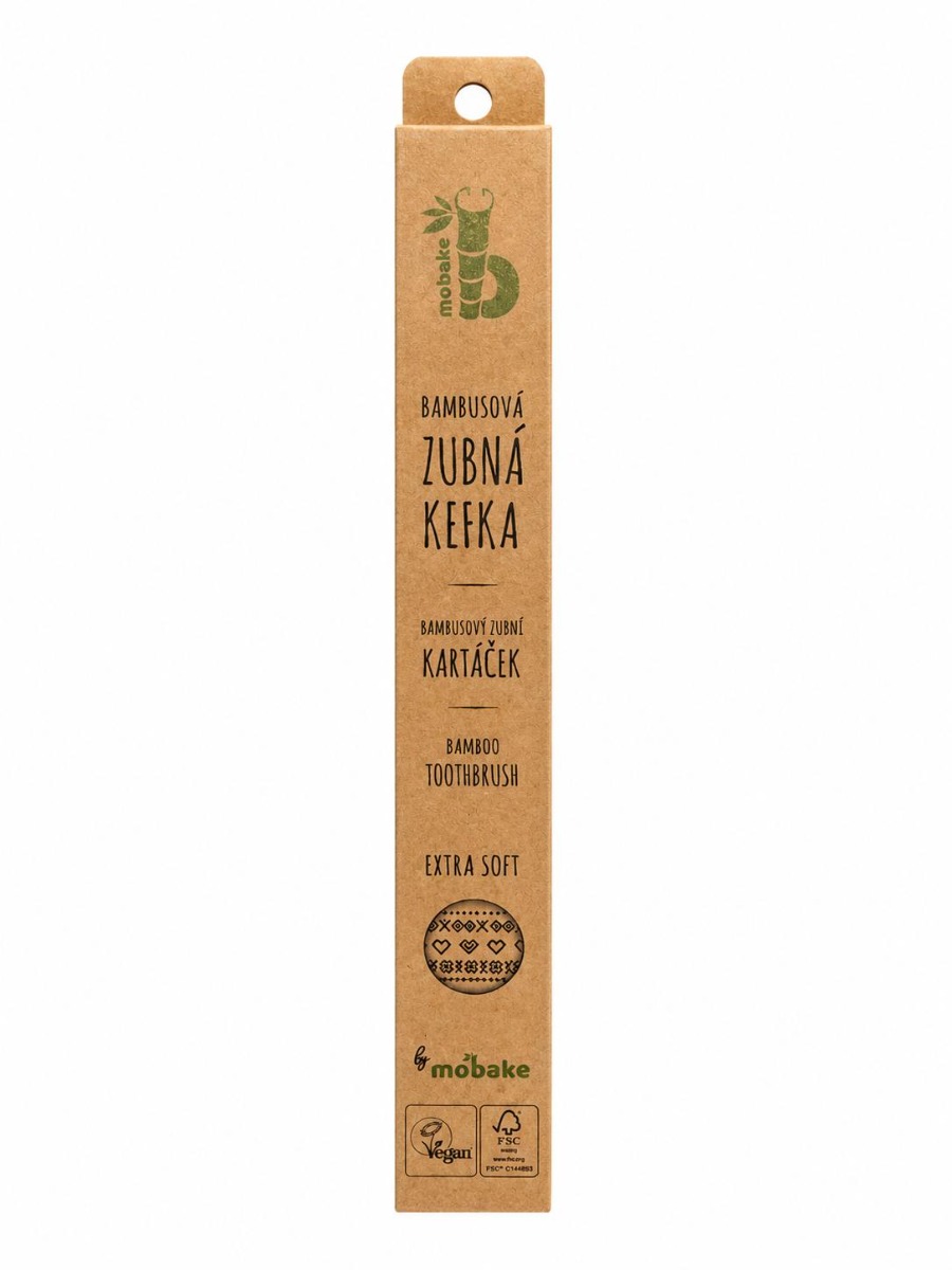 Mobake Bambusová zubná kefka 