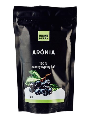Mountberry Arónia 100% ovocný sypaný čaj 70g