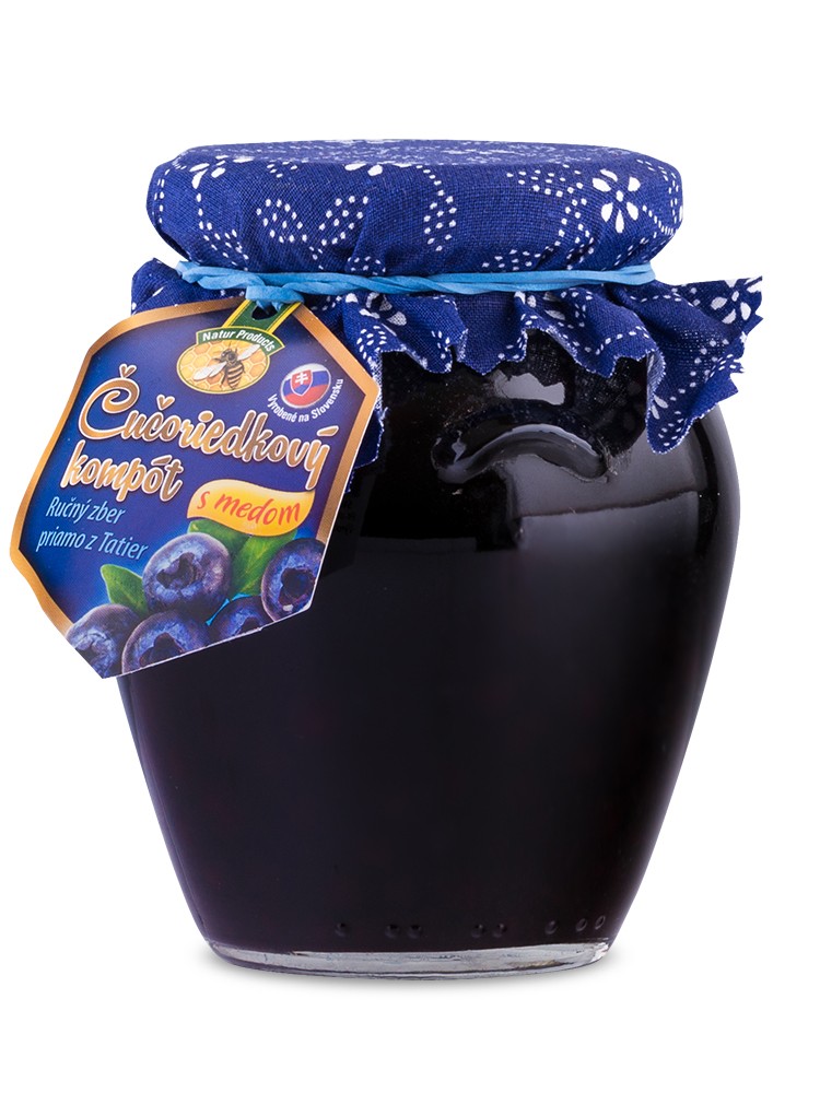 Natur Products Čučoriedkový kompót s medom 300g