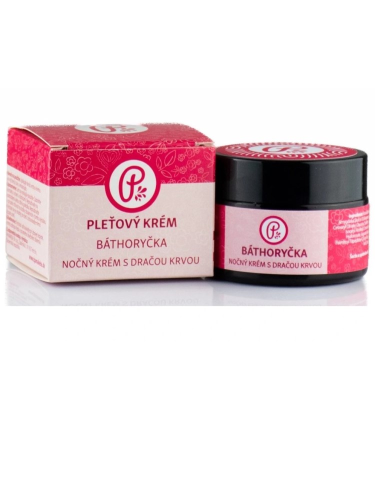 Panakeia Pleťový krém BÁTHORYČKA nočný s dračou krvou 30ml