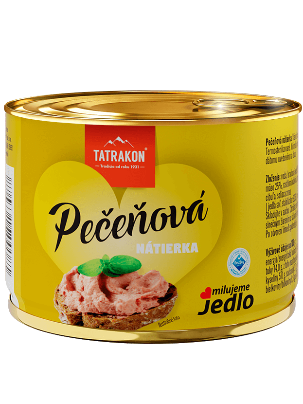 Tatrakon Pečeňová nátierka 180g
