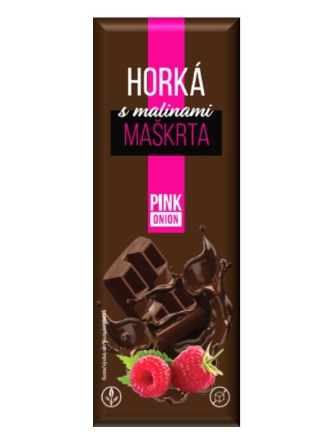 Pink Onion Horká Maškrta s malinami 23g