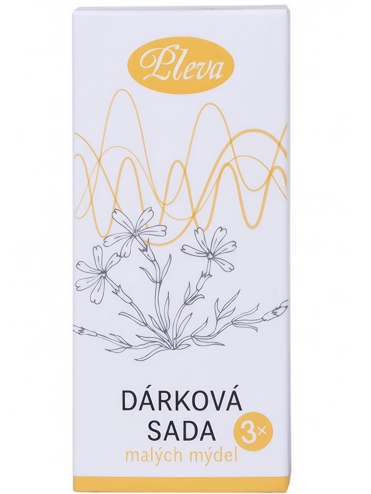 Pleva Darčeková sada mydiel 3 x 19g