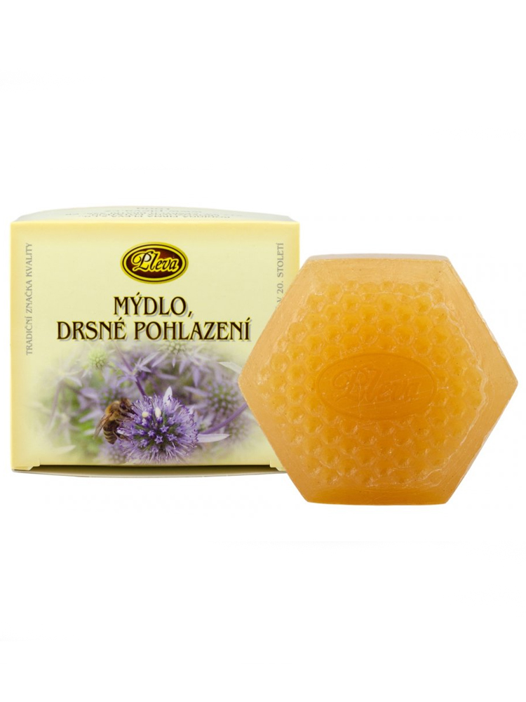 Pleva Mydlo drsné pohladenie 100g