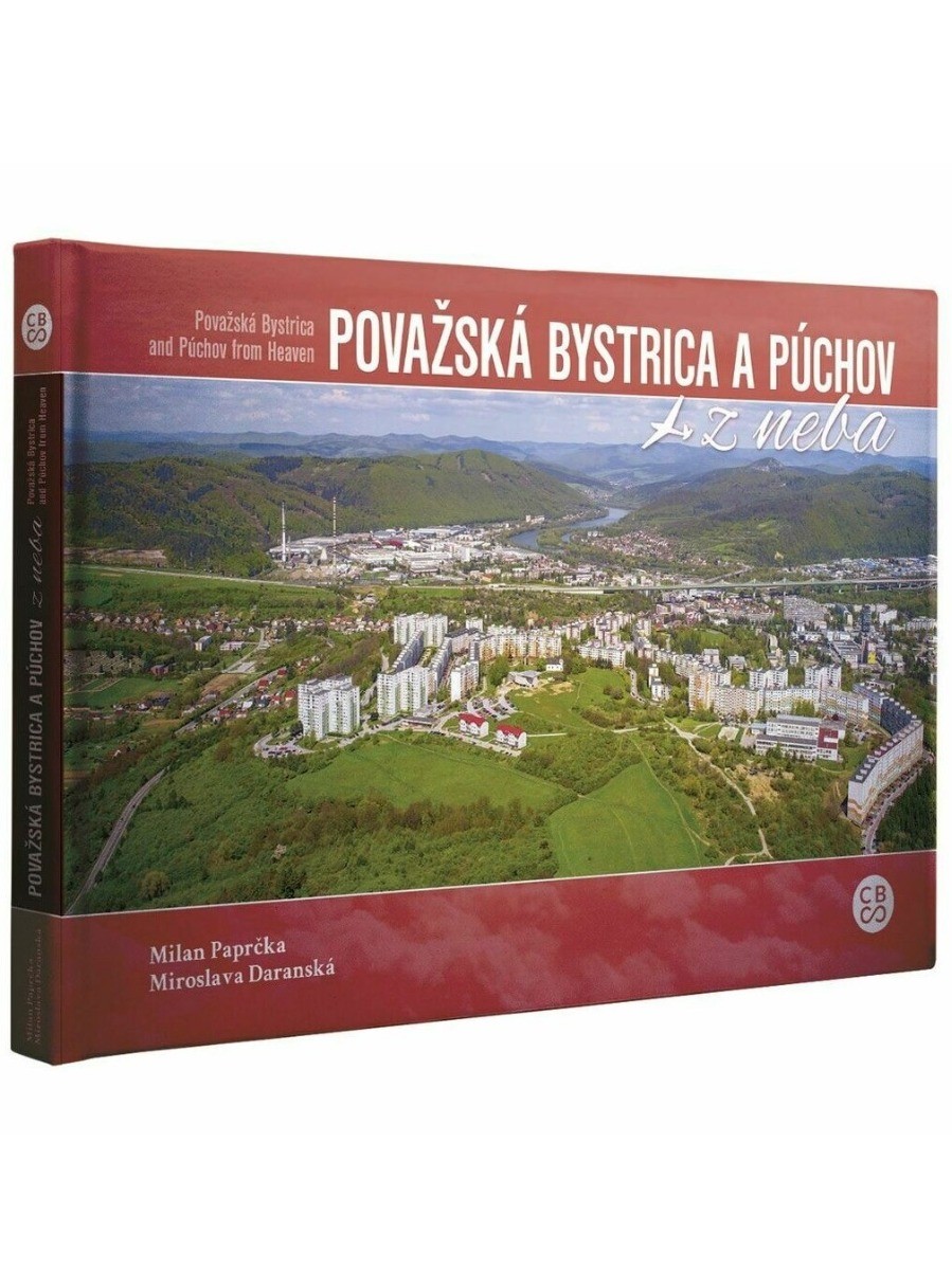 Považská Bystrica a Púchov z neba