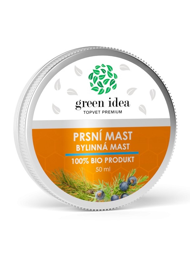 Topvet Green Idea Prsná masť 100% BIO 50ml