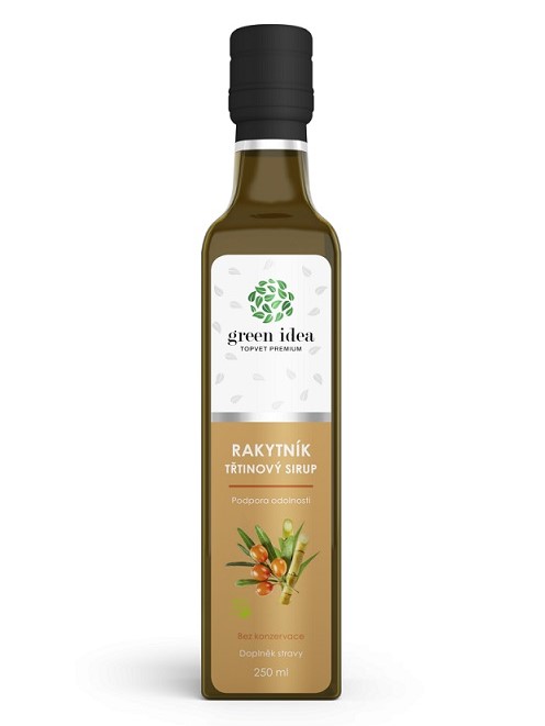 Topvet Green Idea Rakytník sirup trstinový 250ml