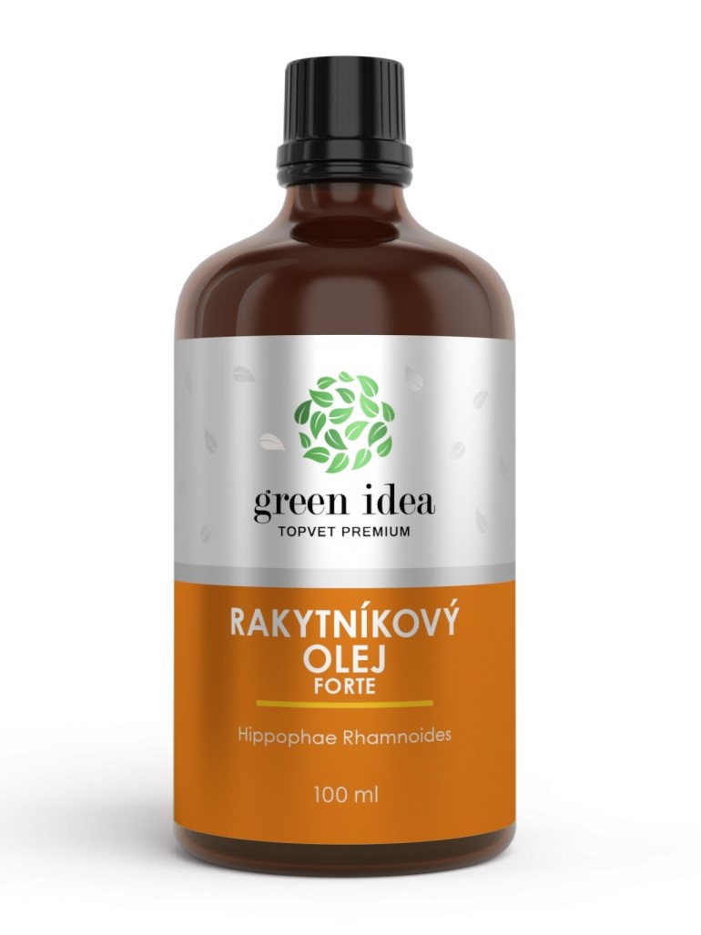 Topvet Green Idea rakytníkový bylinný olej forte 100ml