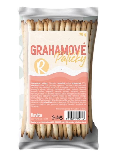 Ravita Grahamové Paličky 70g