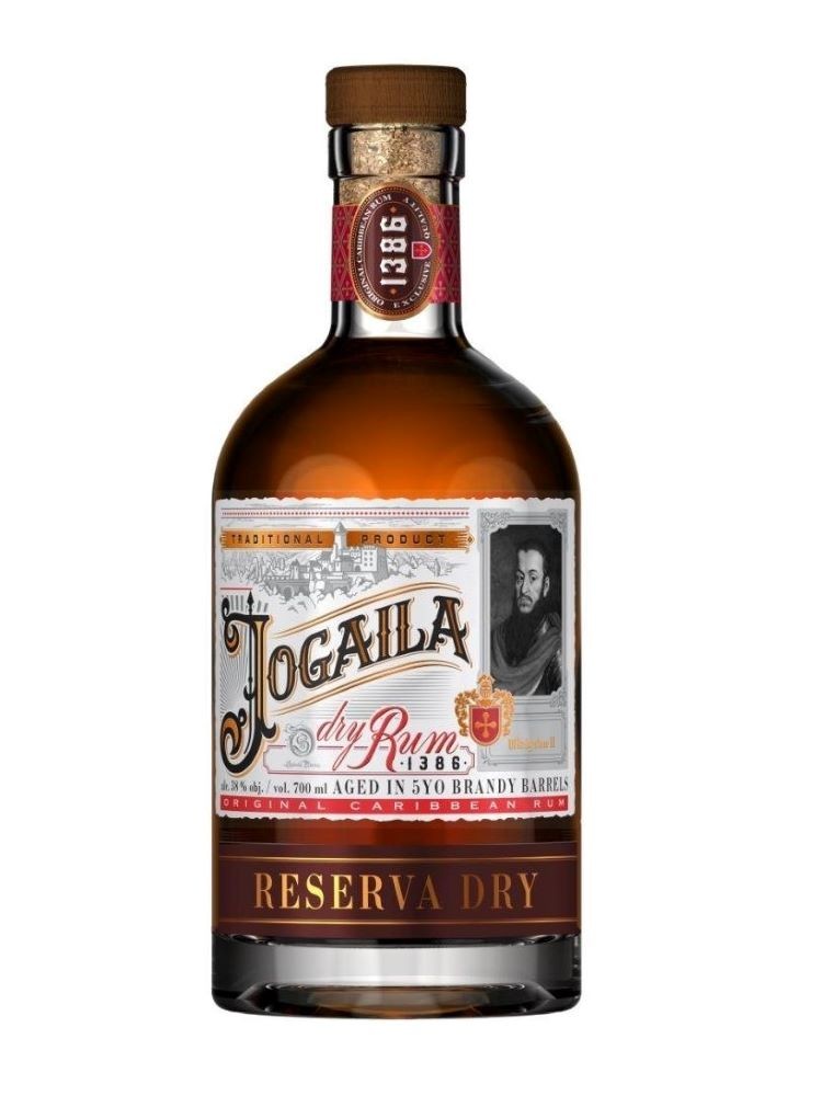 Rum Jogaila Reserva Dry 38% 0,7L