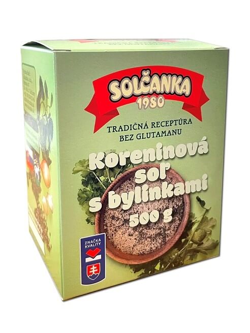 Solčanka Koreninová soľ s bylinkami 500g