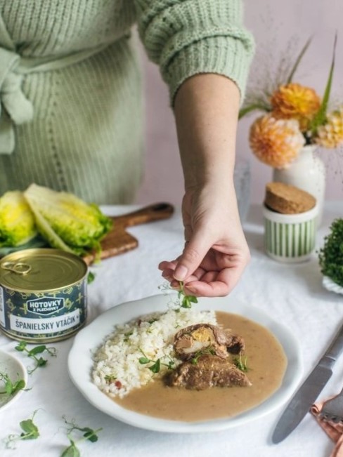 Hotovky z plechovky Španielsky vtáčik 400g