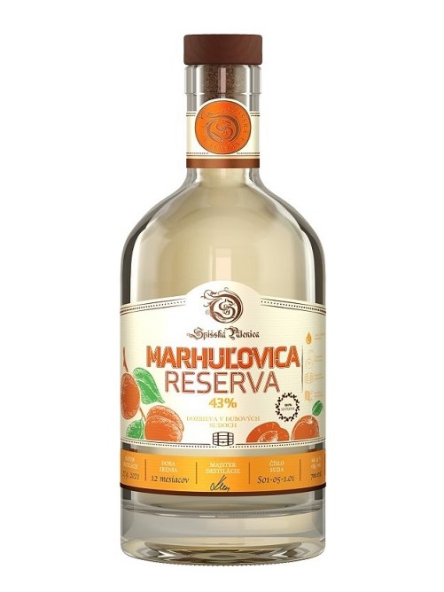 Spišská pálenica Marhuľovica Reserva 43% 0,7l