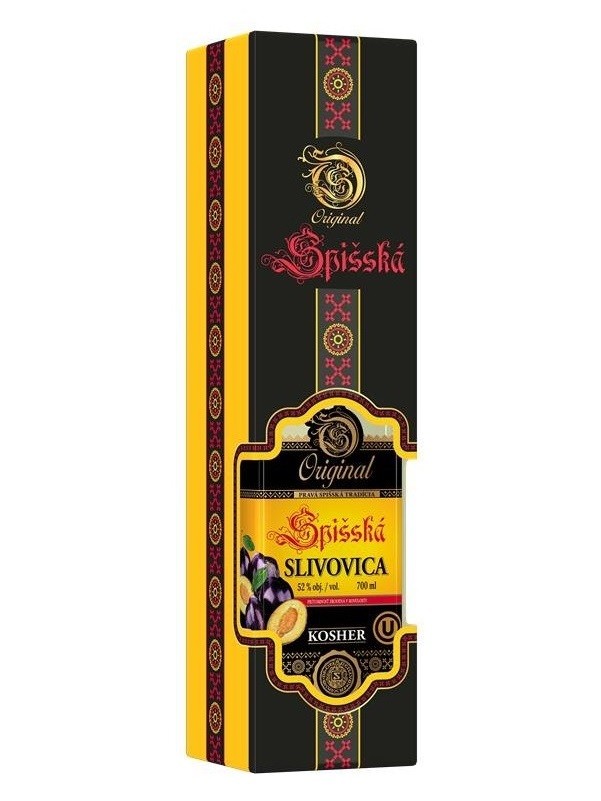 Spišská slivovica ORIGINAL KOSHER kartón 52% 0,7l