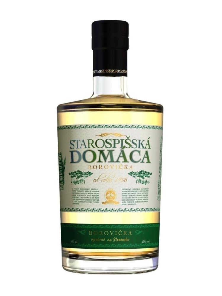 Starospišská domáca Borovička 43% 0,5l