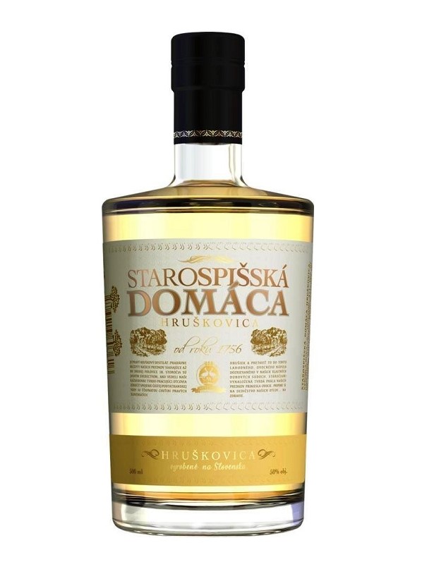 Starospišská domáca Hruškovica 50% 0,5l