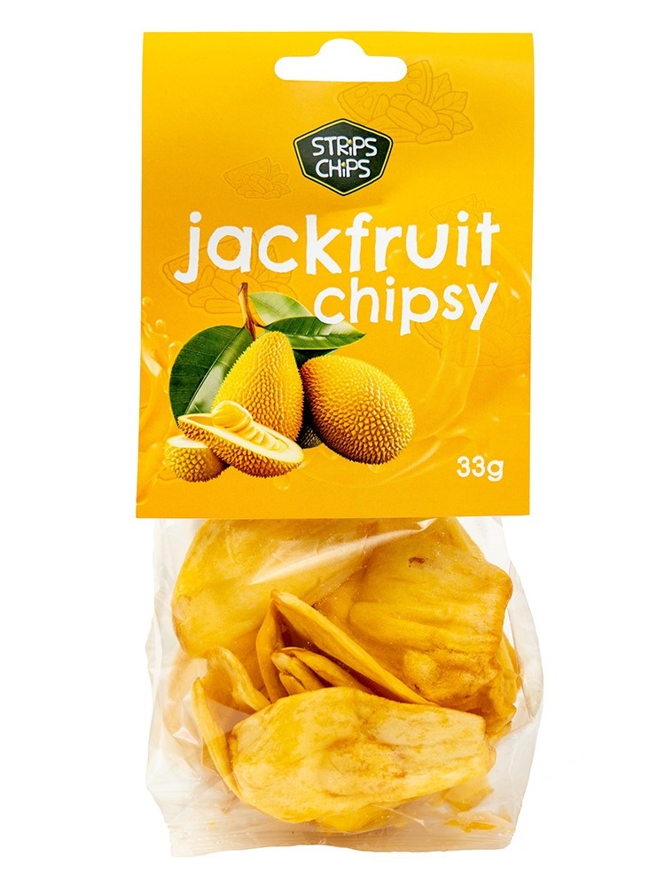 Strips Chips Jackfruit chipsy 33g