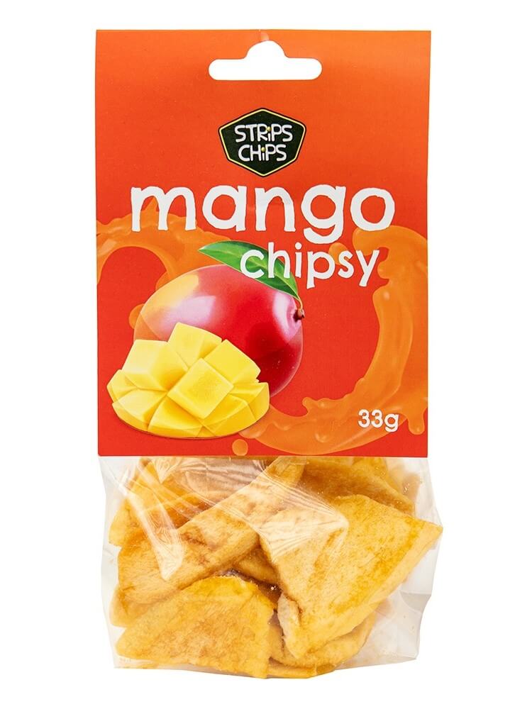 Strips Chips Mango chipsy 33g