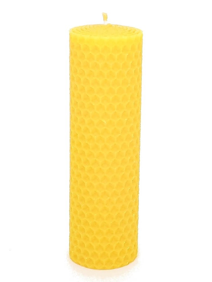 Tamed Sviečka včelí vosk žltá 135mm/40mm