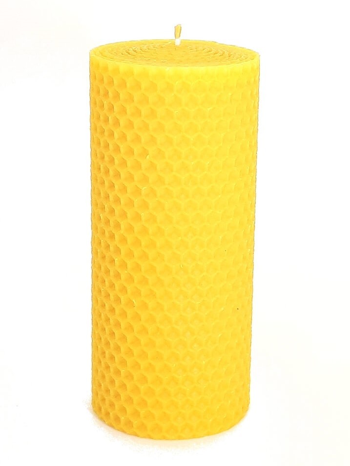 Tamed Sviečka včelí vosk žltá 135mm/60mm