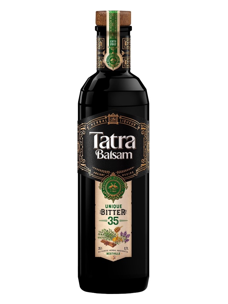 Tatra balsam BITTER 35% 0,7L | 6ks v kartóne