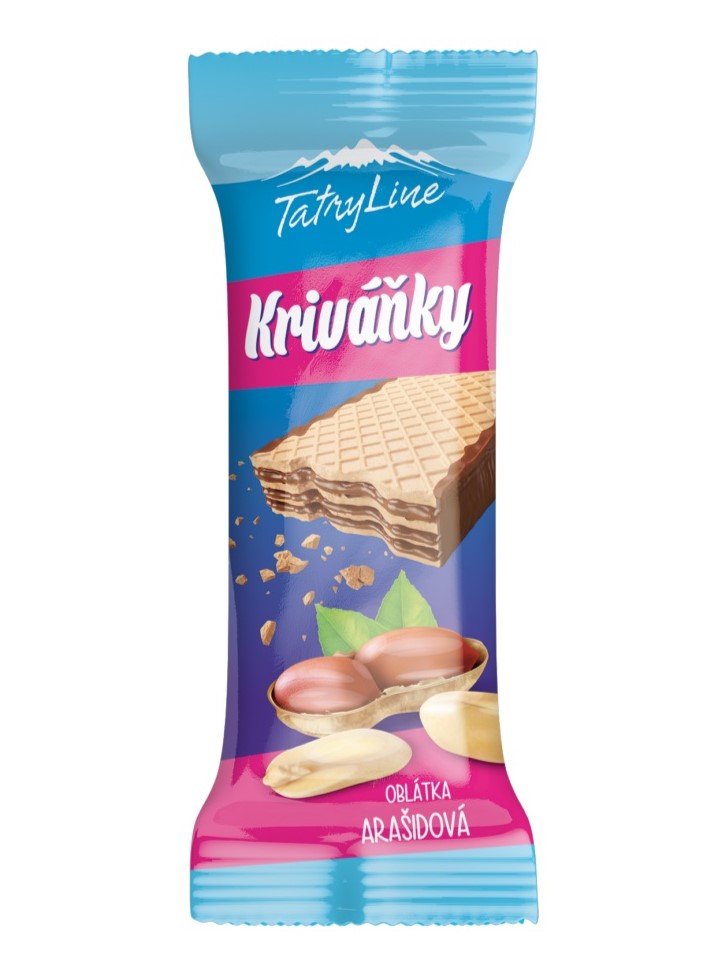 Tatry Line Kriváňky arašidová oblátka 50g