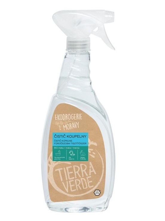 Tierra Verde Čistič kúpeľne BIO mäta sprej 750ml
