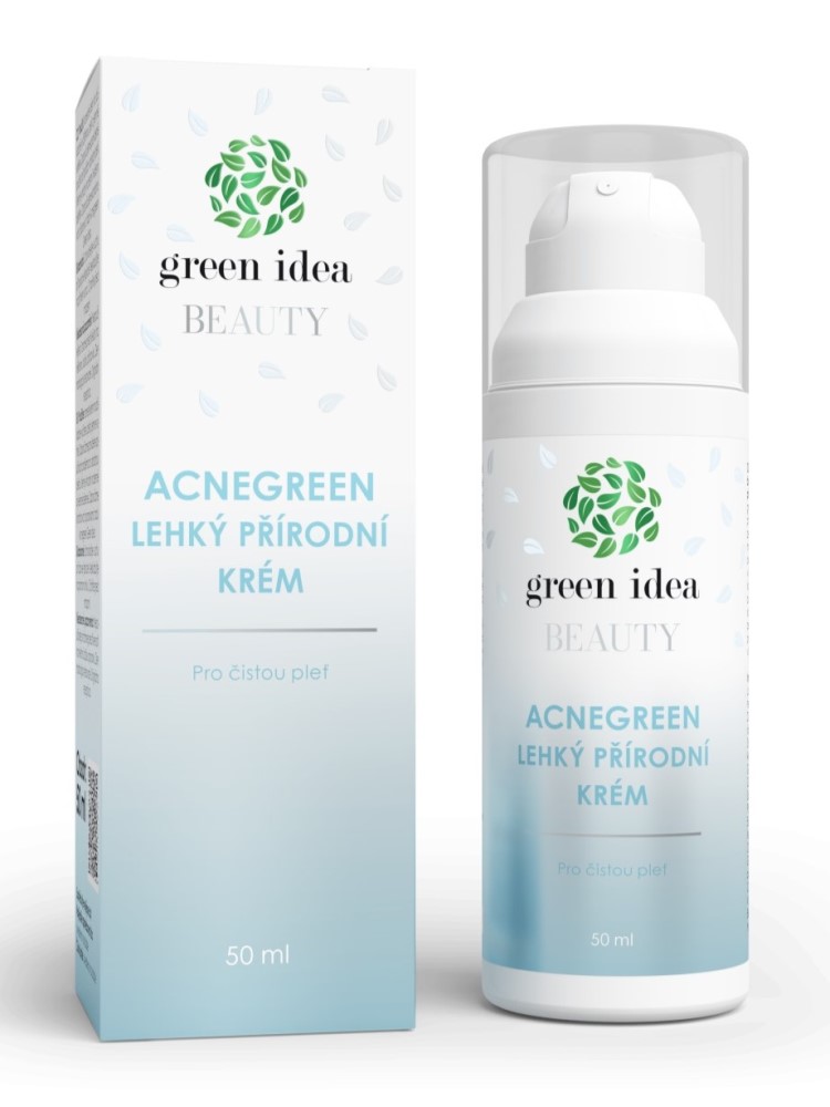Topvet Green Idea ACNEGREEN ľahký prírodný krém 50ml