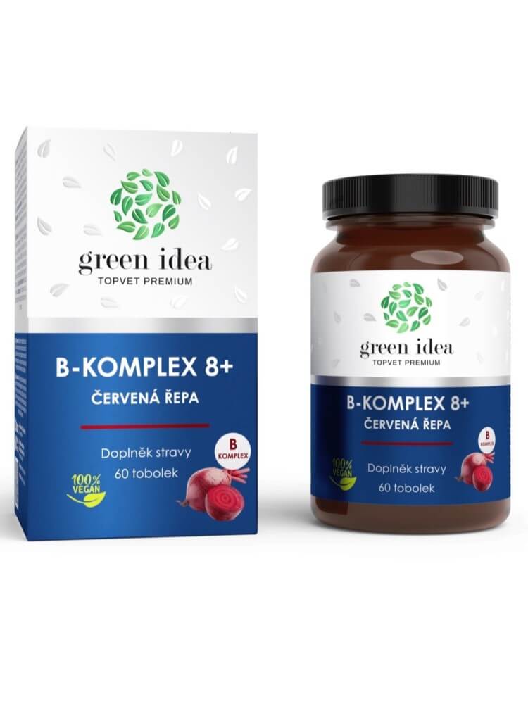 Topvet Green Idea B-Komplex červená repa kapsule 60ks