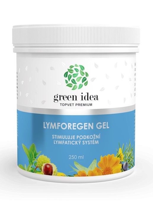 Topvet Green Idea Lymforegen gél - Lymfatický systém 250ml